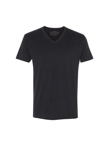 The Sueded V-Neck -Black