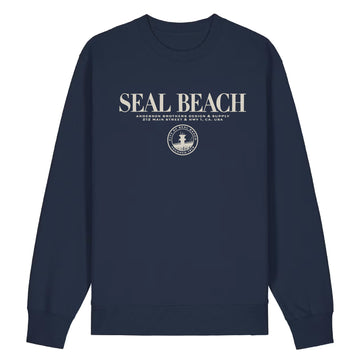 ABDS BEACH CITY LONG SLEEVE - FRENCH NAVY