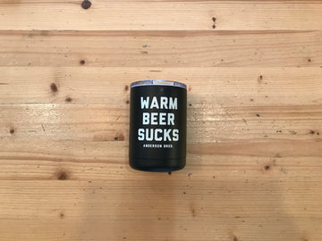 Warm Beer Sucks cozie