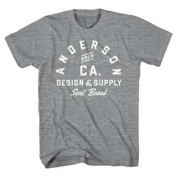 ABDS SIGNATURE TEE - DARK HEATHER GREY